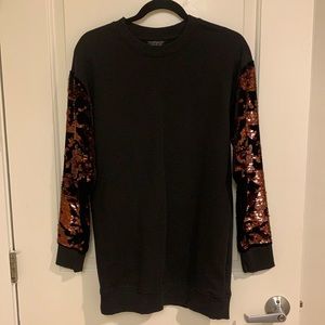 top shop sweater dress